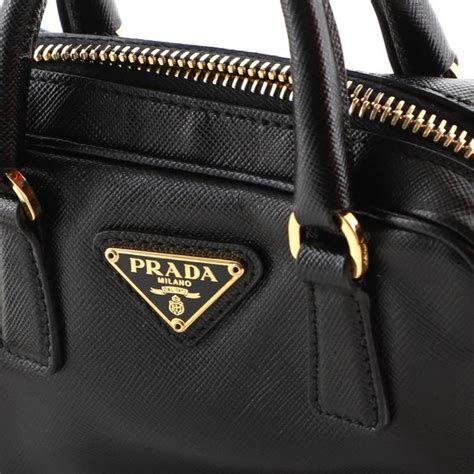 prada saffiano lux leather bauletto tote bag|prada saffiano tote mini.